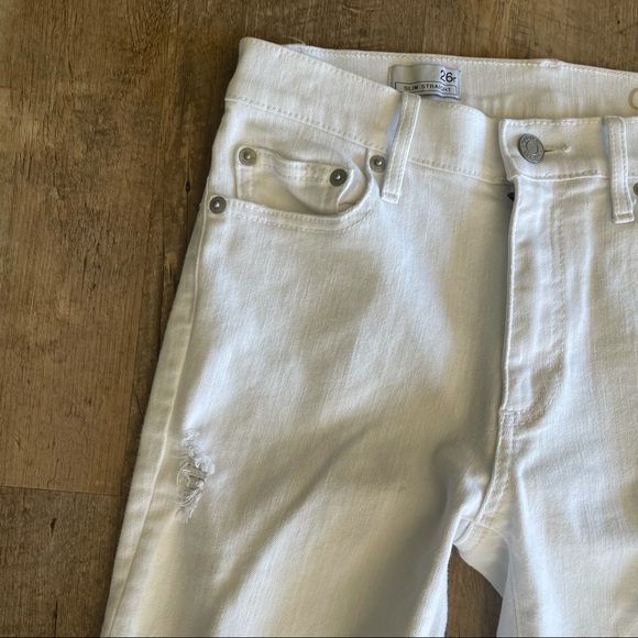 NWOT 1969 Resolution Destructed Whites Slim - Picture 7 of 11